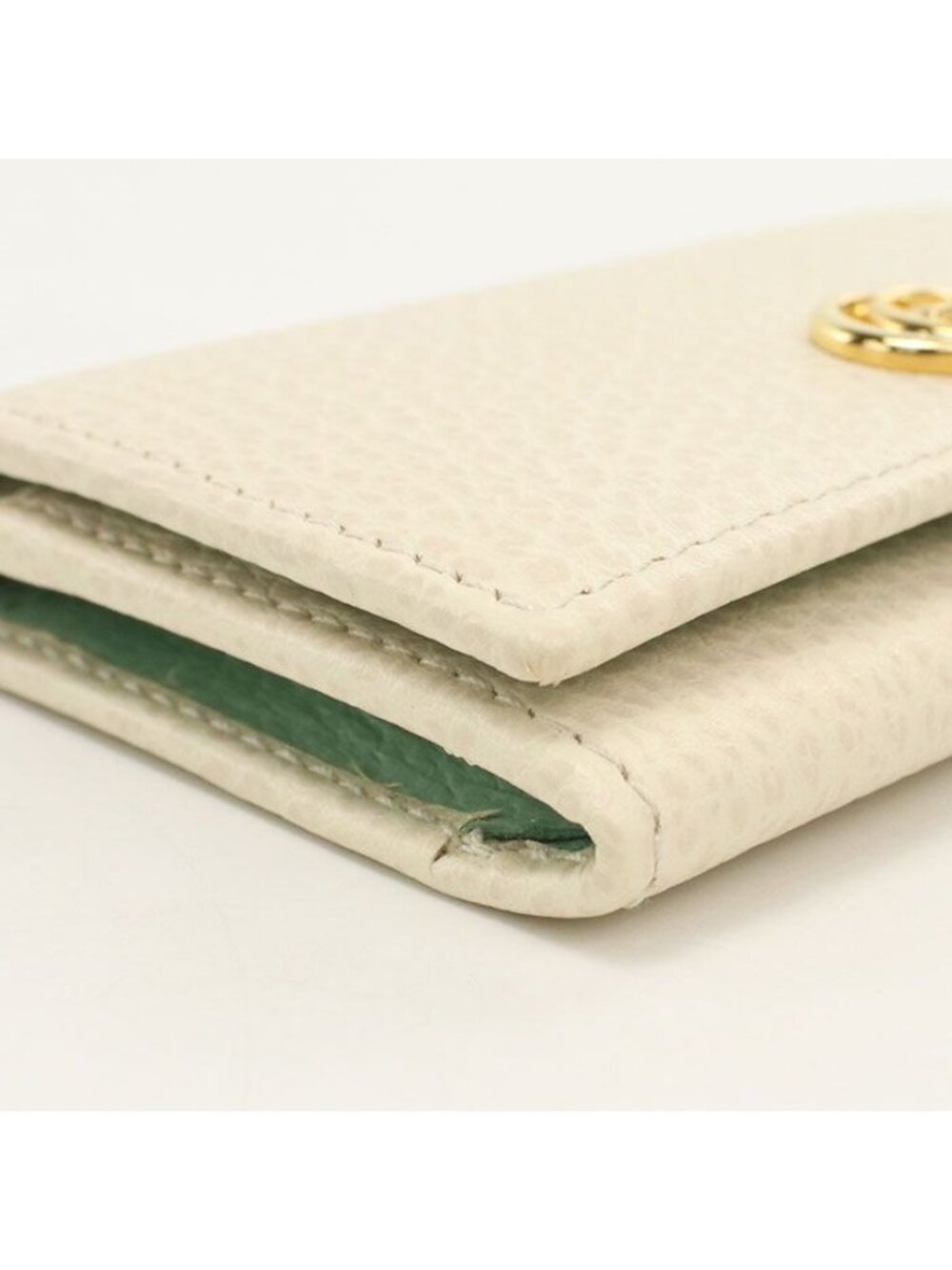 Gucci Bicolor Card Case Double Business Holder Leather - Picture 6 of 6